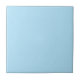 Baby Powder Blue Solid Color | Klassisches Elegant Fliese (Vorderseite)