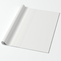 Baby Powder Weißes Schlichtes Farbwrapping-Papier