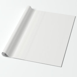 Baby Powder Weißes Schlichtes Farbwrapping-Papier Geschenkpapier