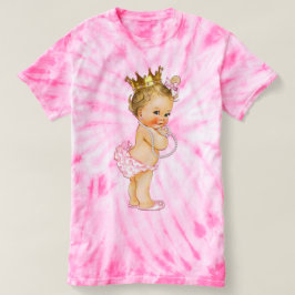 Baby-Prinzessin und Perlen T-Shirt