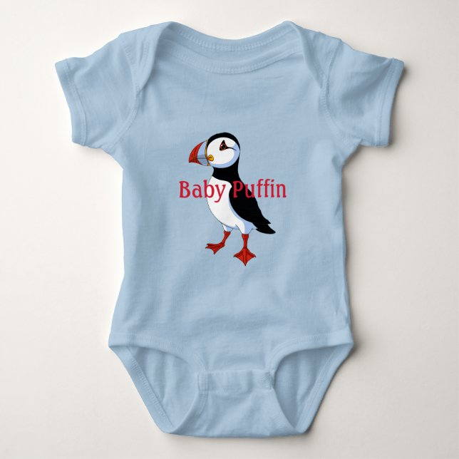 Baby Puffin Baby Bodysuit Strampler (Vorderseite)