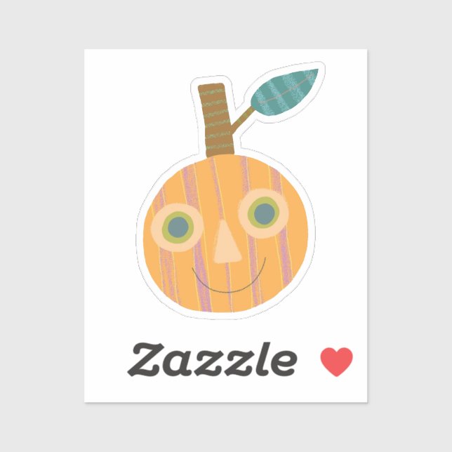 Baby Pumpkin Aufkleber (Blatt)