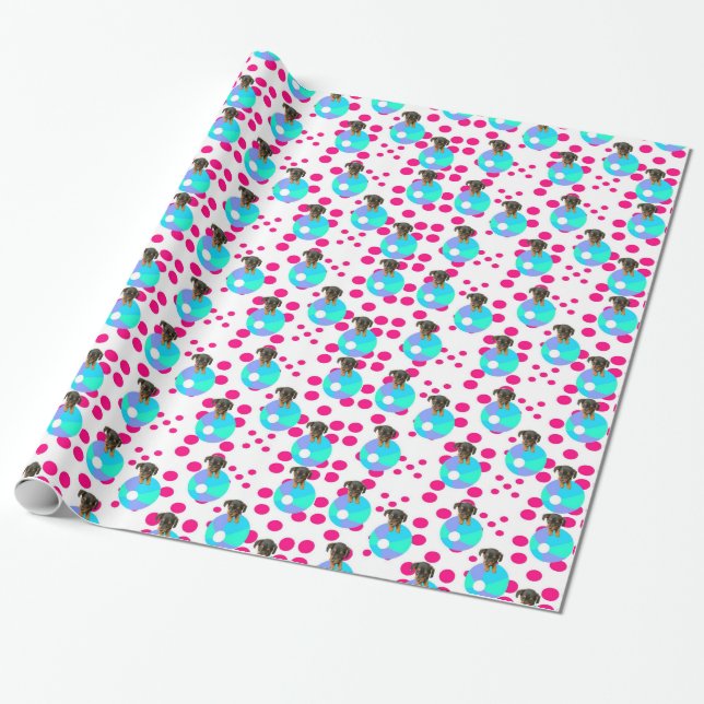 BABY - PUPPE GESCHENKPAPIER (Ungerollt)