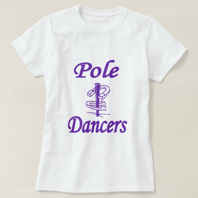 Baby - Puppe Pole-Tänzer T-Shirt (Design vorne)