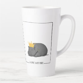 Baby Pygmy Hippo - Latte Mug  Milchtasse