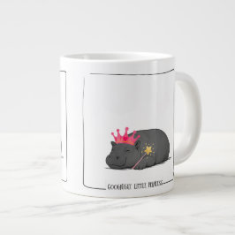 Baby Pygmy Hippo Princess Mug Jumbo-Tasse