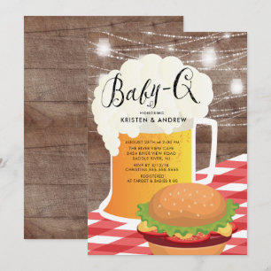 BABY - Q Baby Dusche Einladung