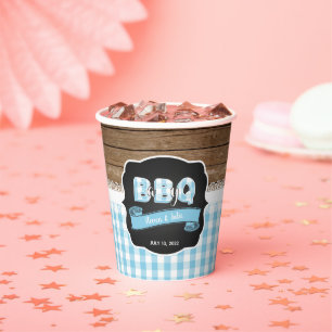 Baby Q Baby Shooting Paper Cup - Baby Blue Pappbecher