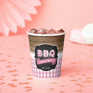 Baby Q Baby Shooting Paper Cup - Light Pink Pappbecher