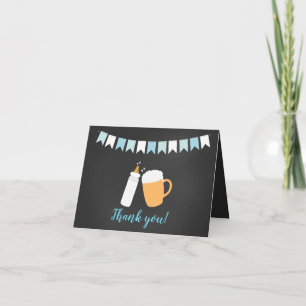 Baby Q Barbecue Co Ed Baby Shower Dankeskarte