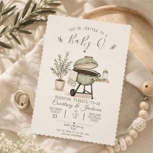 Baby-Q-Paare-Baby-Party Einladung