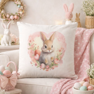 Baby Rabbit Heart Kissen
