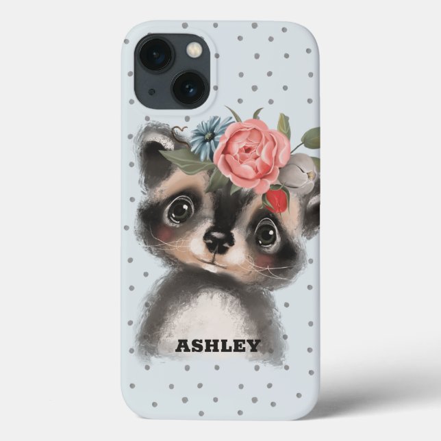 Baby Raccoon Coque-Mate coque iphone (Verso)