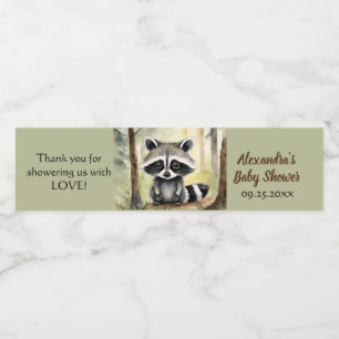 Baby Raccoon Gender Neutral Baby Dusche