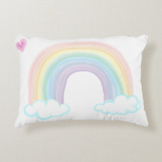 BABY-REGENBOGEN-WATERCOLOR-KISSEN DEKOKISSEN