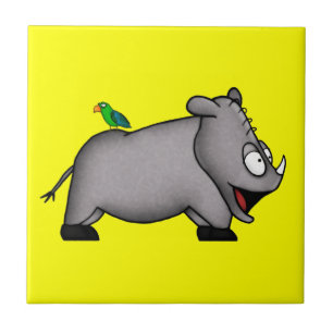 Baby Rhino Fliese