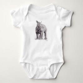 Baby Rhino Rumpoceros Baby Strampler