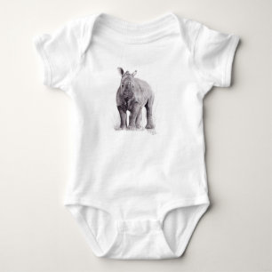 Baby Rhino Rumpoceros Baby Strampler