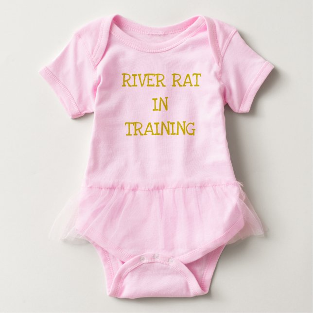 Baby River Rat Baby T-shirt (Vorderseite)