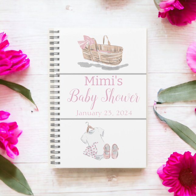 Baby Romper Hat Shoes Girl Baby Shower Geschenklis Notizbuch (Von Creator hochgeladen)