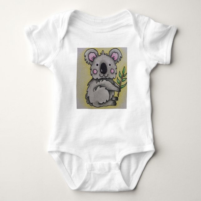 Baby romper koala design strampler (Vorderseite)