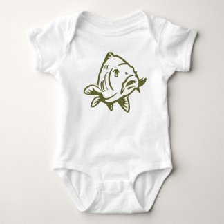 Baby romper met karper baby strampler