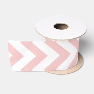 Baby-Rosa-Zickzack Band Satinband