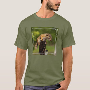 Baby-Rot Eichhörnchen T-Shirt
