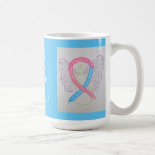 Baby Safe Haven Awareness Ribbon Engel Custom Tass Kaffeetasse