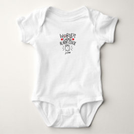 Baby Saying Newborn: World cutest Alarm Clock Baby Strampler