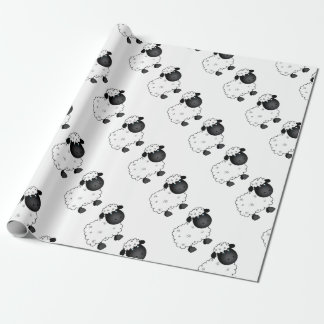 Baby-Schafe für Mutterschaf Geschenkpapier