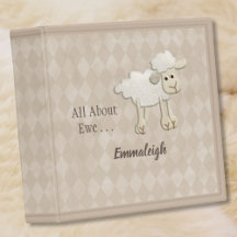 Baby Scrapbook Album | Niedliches Lamm