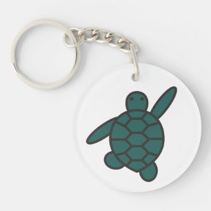 Baby-Seeschildkröte-Schlüsselanhänger Schlüsselanhänger
