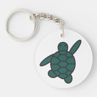 Baby-Seeschildkröte-Schlüsselanhänger Schlüsselanhänger