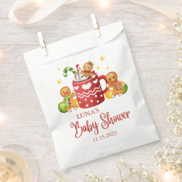 Baby seine kalte Außendusche. Geschenktütchen