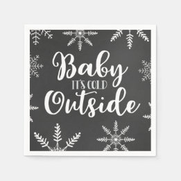Baby seine kalte Außendusche Silver Winter Baby Serviette