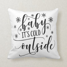 Baby seine kalte äußere Kalligrafie Kissen Kissen