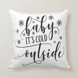 Baby seine kalte äußere Kalligrafie Kissen Kissen