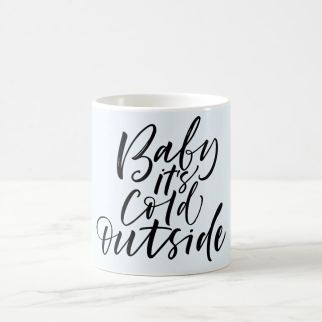 Baby seine kalte äußere Winterkaffee-Tasse Kaffeetasse (Mittel)