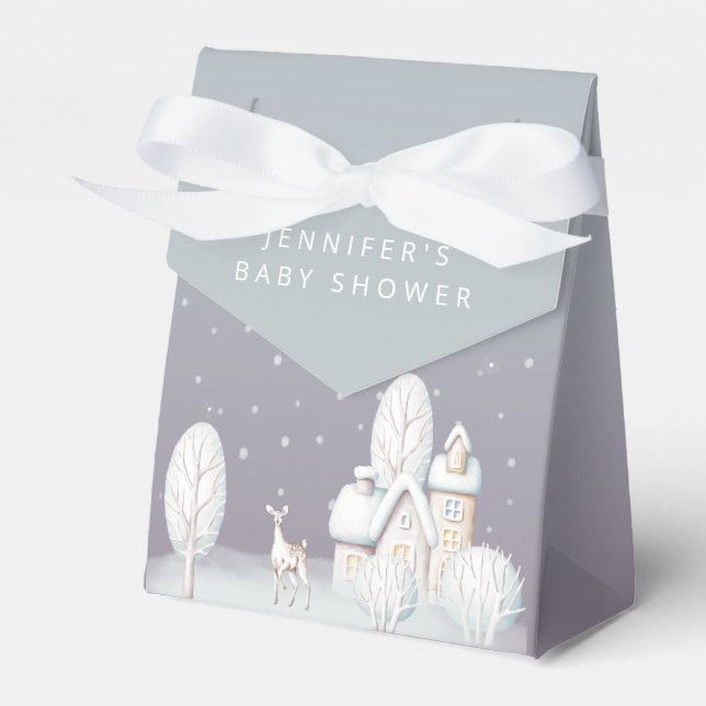 Baby seine kalte Duschbox Geschenkschachtel (Vorderseite)