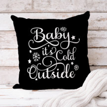 Baby seine kalte Outdoor Black Script Urlaub