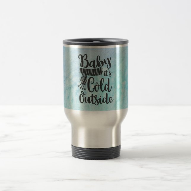 Baby seine kalte Outdoor Snowman Thermal Reisebecher (Mittel)