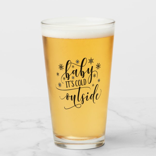 Baby seine kalte Tasse aus Glas (Vorne (Gefüllt))