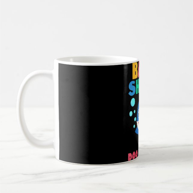 Baby Shark Doo Doo Baby Mommy Daddy Kids Kaffeetasse (Links)