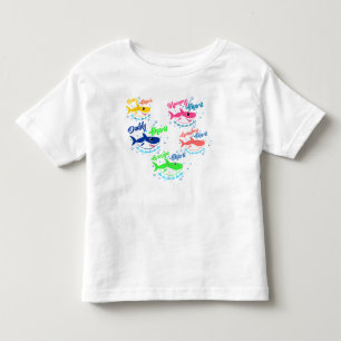 Baby Shark Family Doo Doo Doo Kleinkind T-shirt