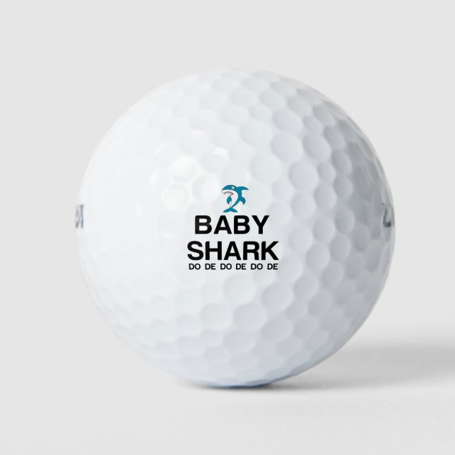 BABY SHARK GOLFBALL (Vorderseite)
