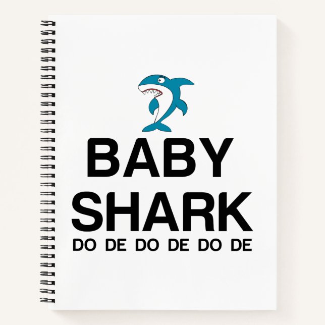 BABY SHARK NOTIZBUCH (Vorderseite)