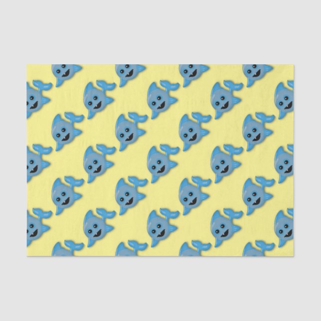 Baby Shark Seidenpapier (Vorderseite)
