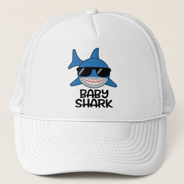 Baby Shark Truckerkappe (Vorderseite)