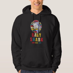 Baby Shark Vintag Retro Doo Doo für Mädchen Hoodie
